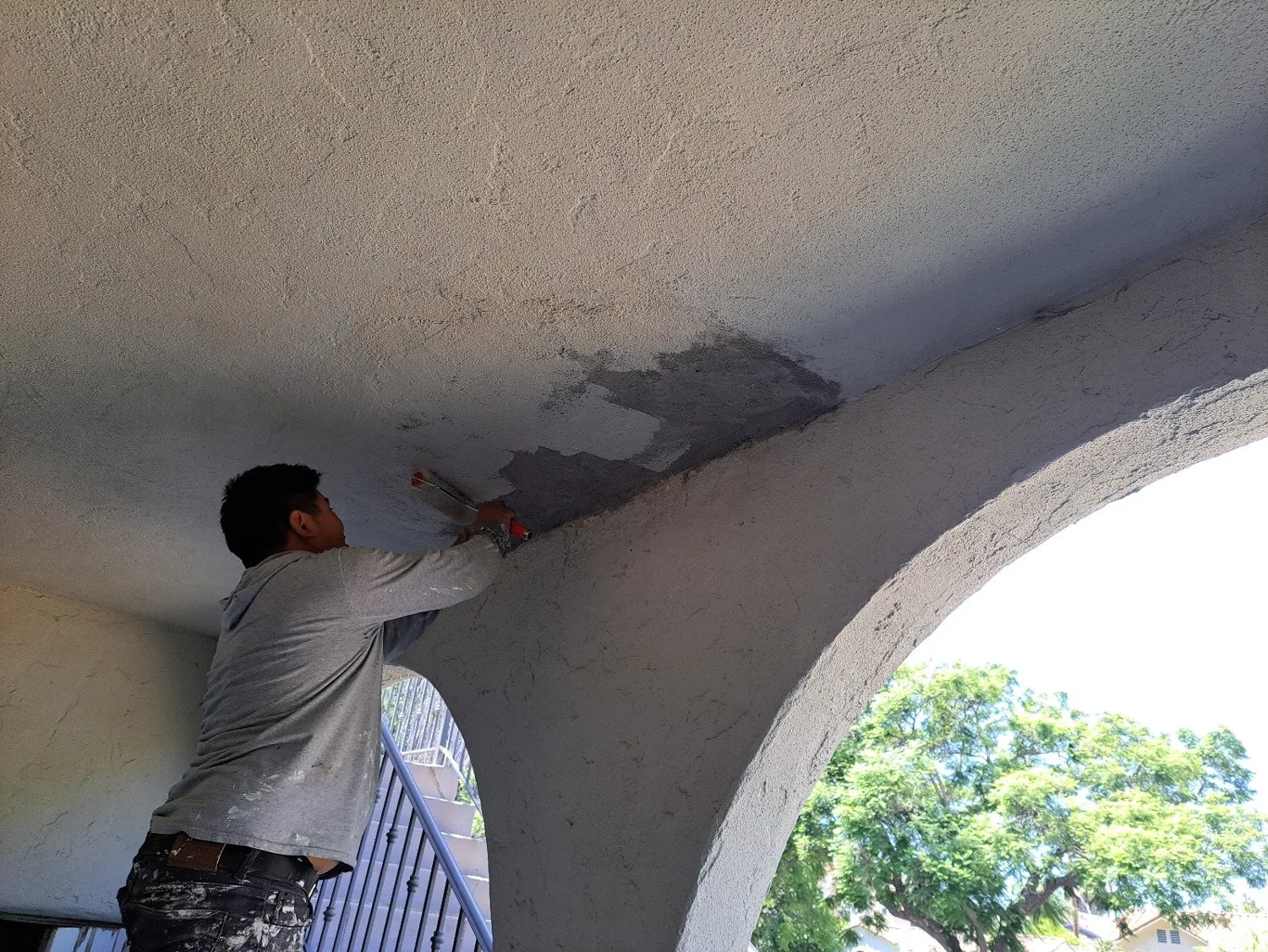 Stucco Repair & Texture Match